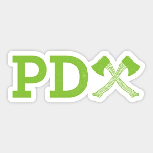 PD Axe Stand Alone Sticker